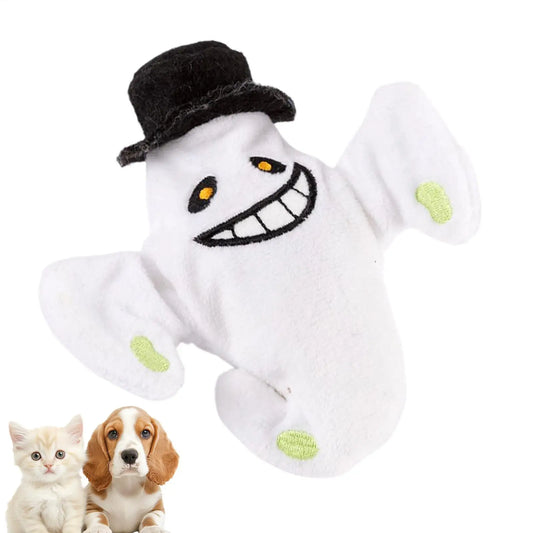 Touch-Activated Flapping Cat Pumpkin
