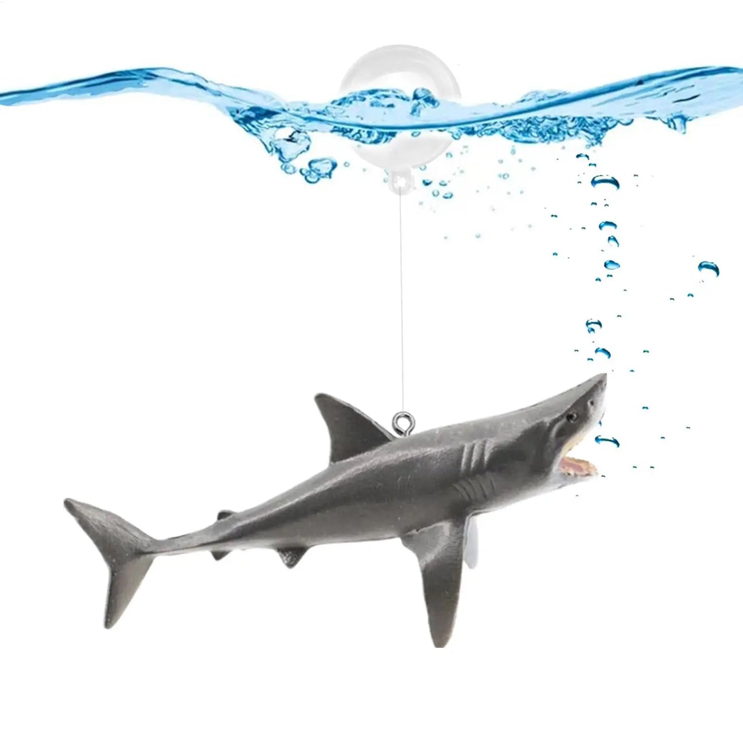 Floating Shark Aquarium Landscape Decoration