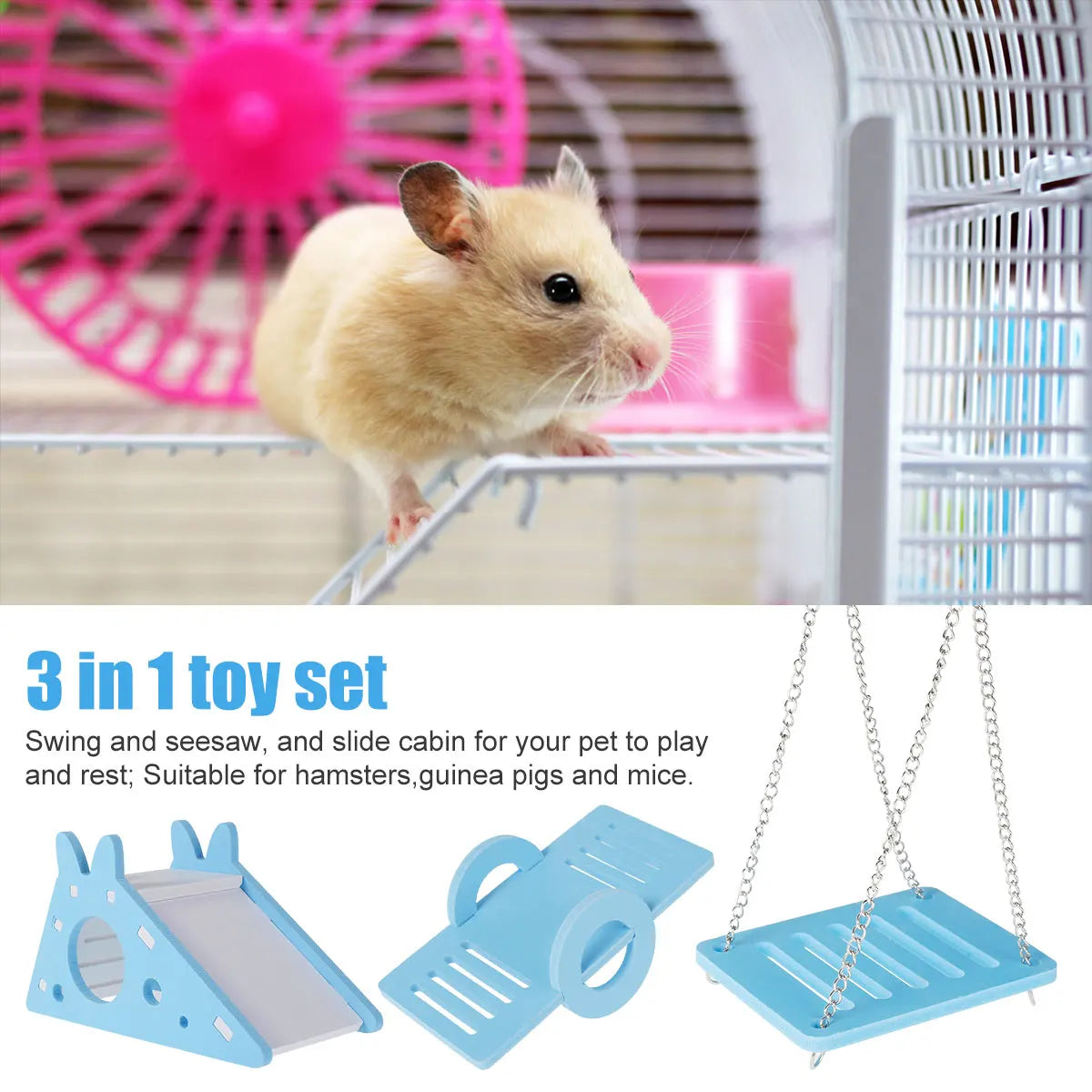 Hamster Play Swing Easy Assembly