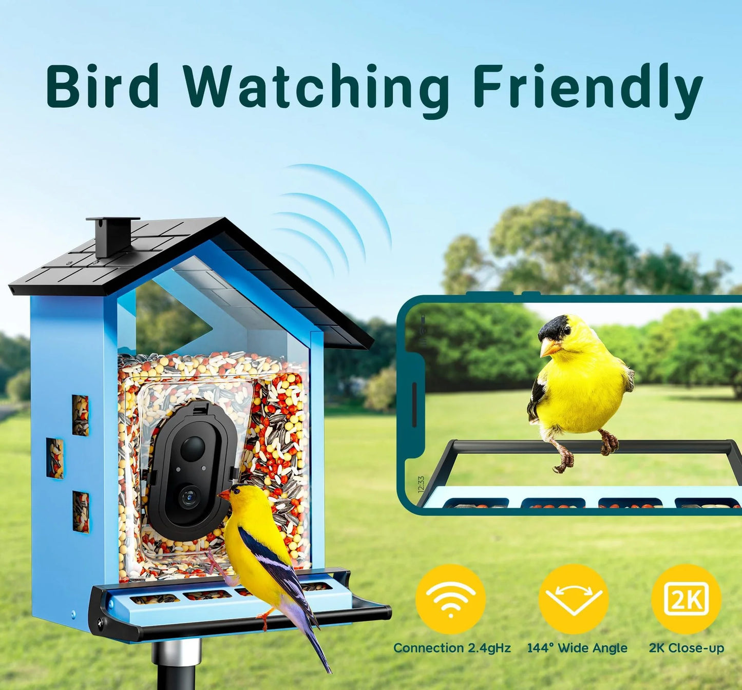 Squirrel Proof Bird Feeder Smart