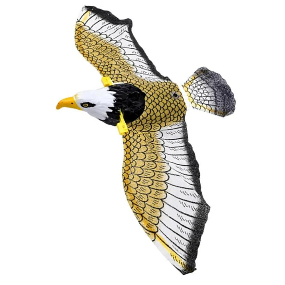 Automatic Interactive Cat Toy with Simulation Bird Design Funny Self-Hanging Door Scratch Rope Eagle Cat Stick for Entertainment