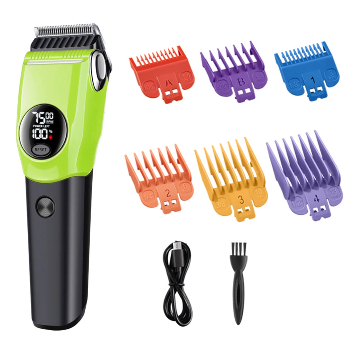 Electric Dog Grooming Clipper – Professional Cordless Pet Hair Trimmer