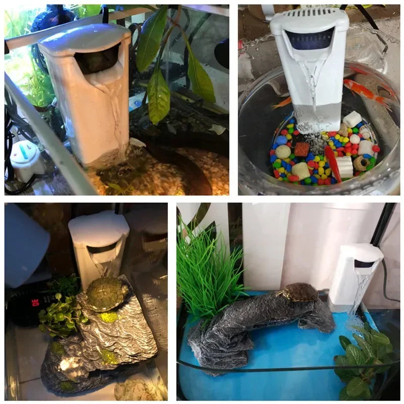 Fish Tank Low Water Level Filter Oxygen Pump