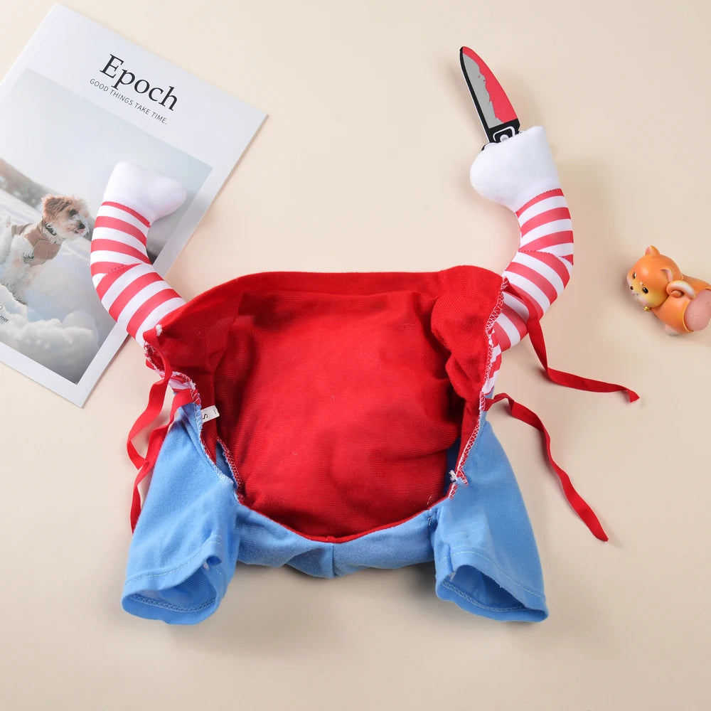 Scary Funny Pet Knife Costume