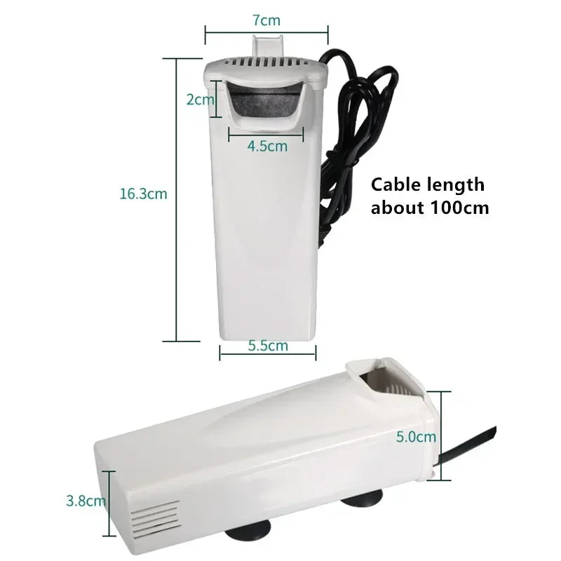 Fish Tank Low Water Level Filter Oxygen Pump