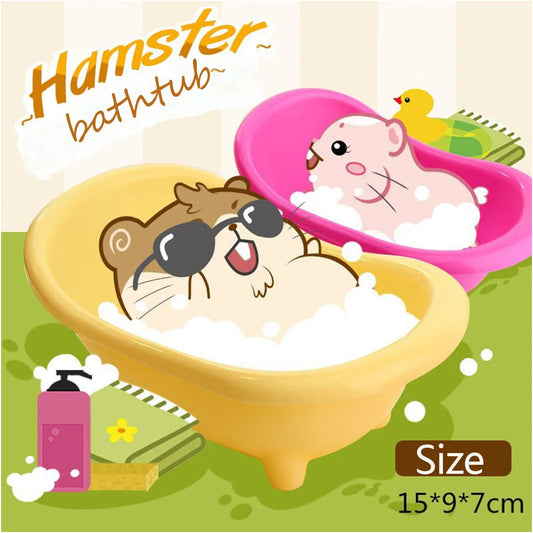 Pet Mouse Bathing Bathtub Plastic Bathtub Hamster