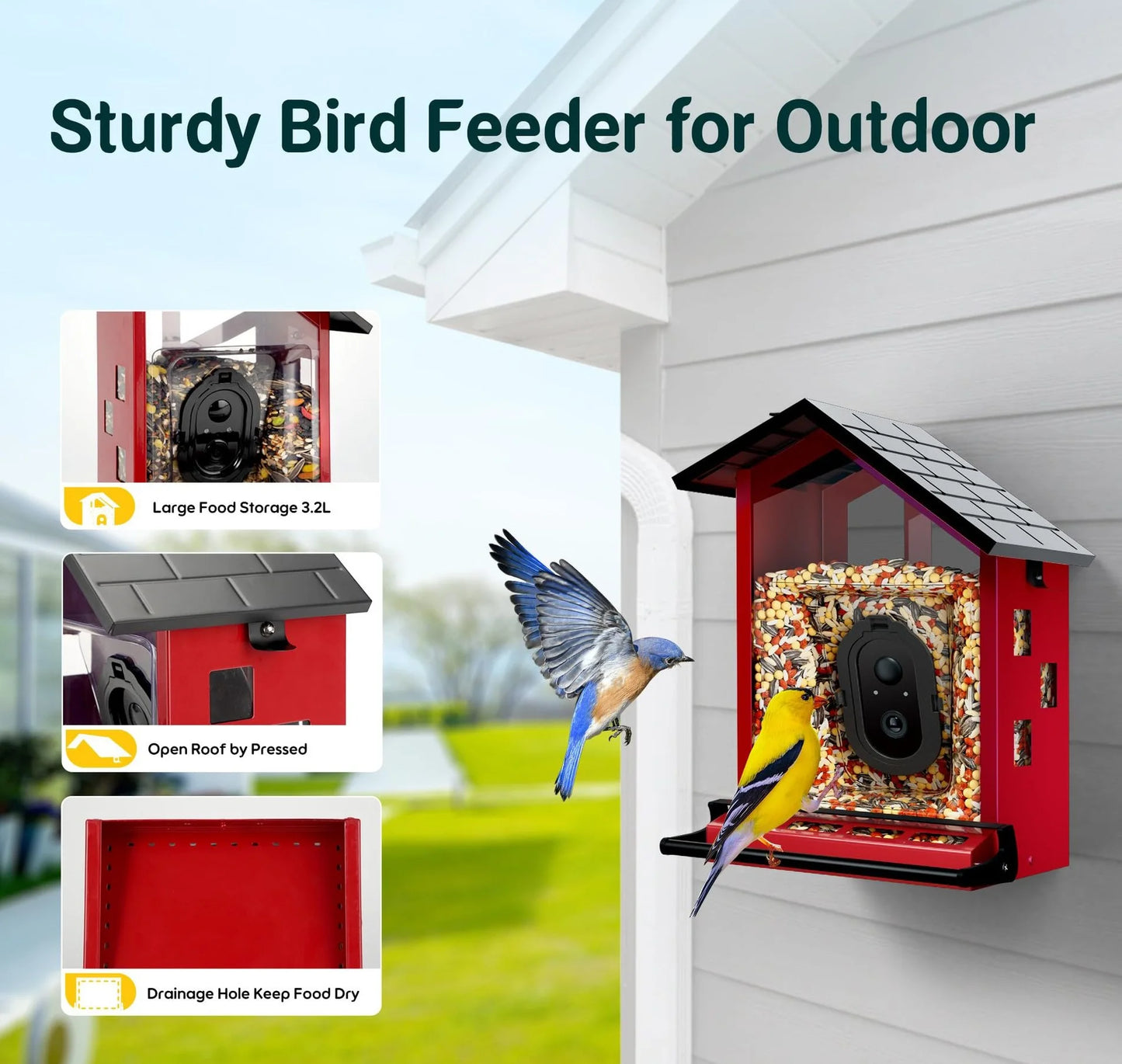 Squirrel Proof Bird Feeder Smart