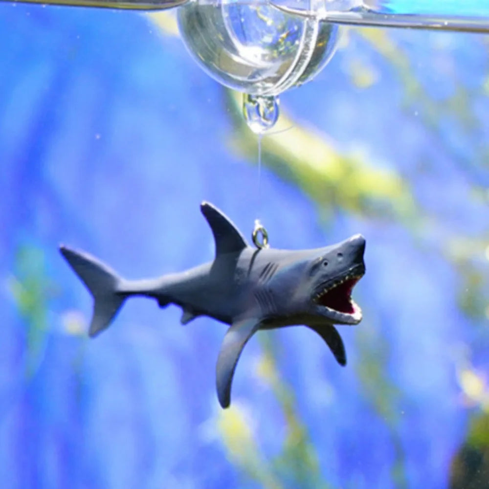 Creative Aquascape Shark Figurine Decor Fish Tank