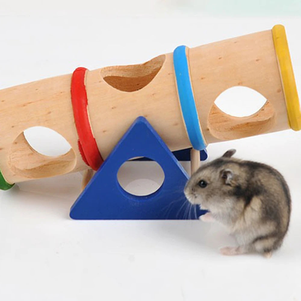 Wooden See-Saw Bucket