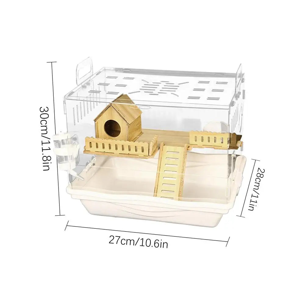 Sturdy Hamster House Large Space Hamster House