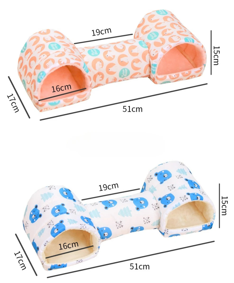 Hamster Rodents Hideaway Toy Gerbil Bed Hideouts