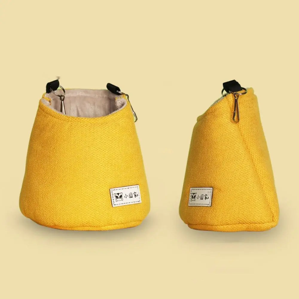 Opening Winter Sugar Glider Pouch Cloth/Plush Soft Squirrel Bed Cage with Hook Comfortable