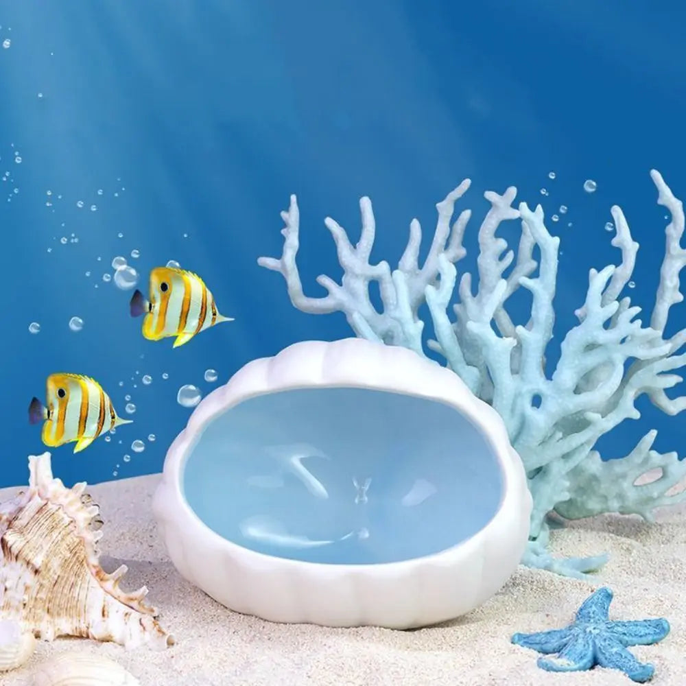 Desktop Ornament Ceramic Hamster Nest Cooling Cartoon Pet Shelter Cute Creative Hamster Bed Jewelry Storage