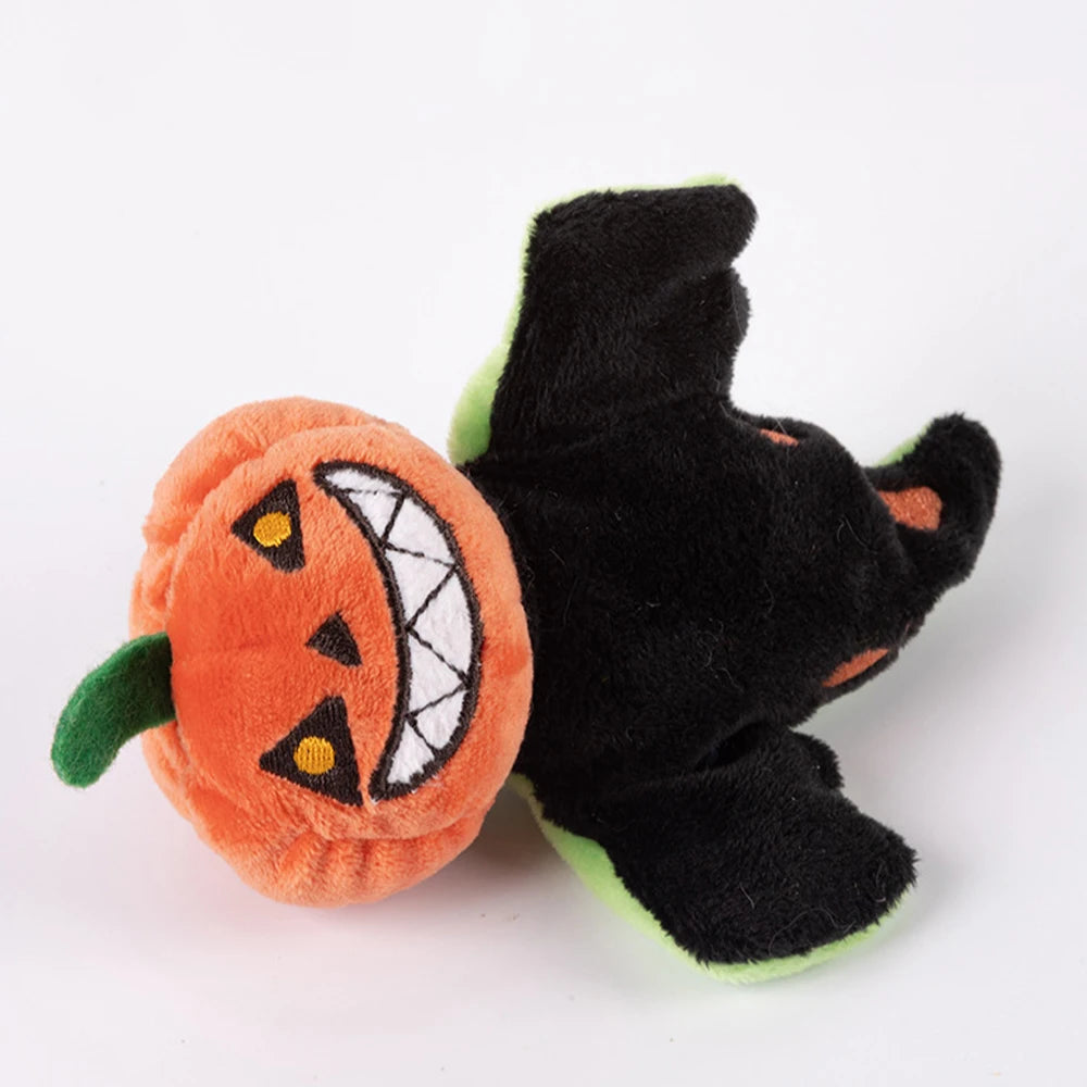 Pumpkin Ghost Bat Cat Toy Interactive