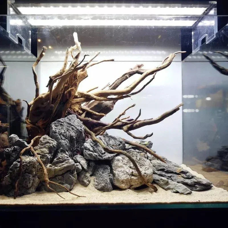 Fish Tank Decoration Natural Wooden Small Habitat Roots Driftwood Scenery