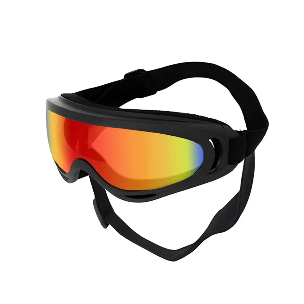 Dog Glasses Adjustable Outdoor Pet Sunglasses for Small Large Dogs Anti-UV Windproof Dog Goggles Pet Eyewear Eye Protection
