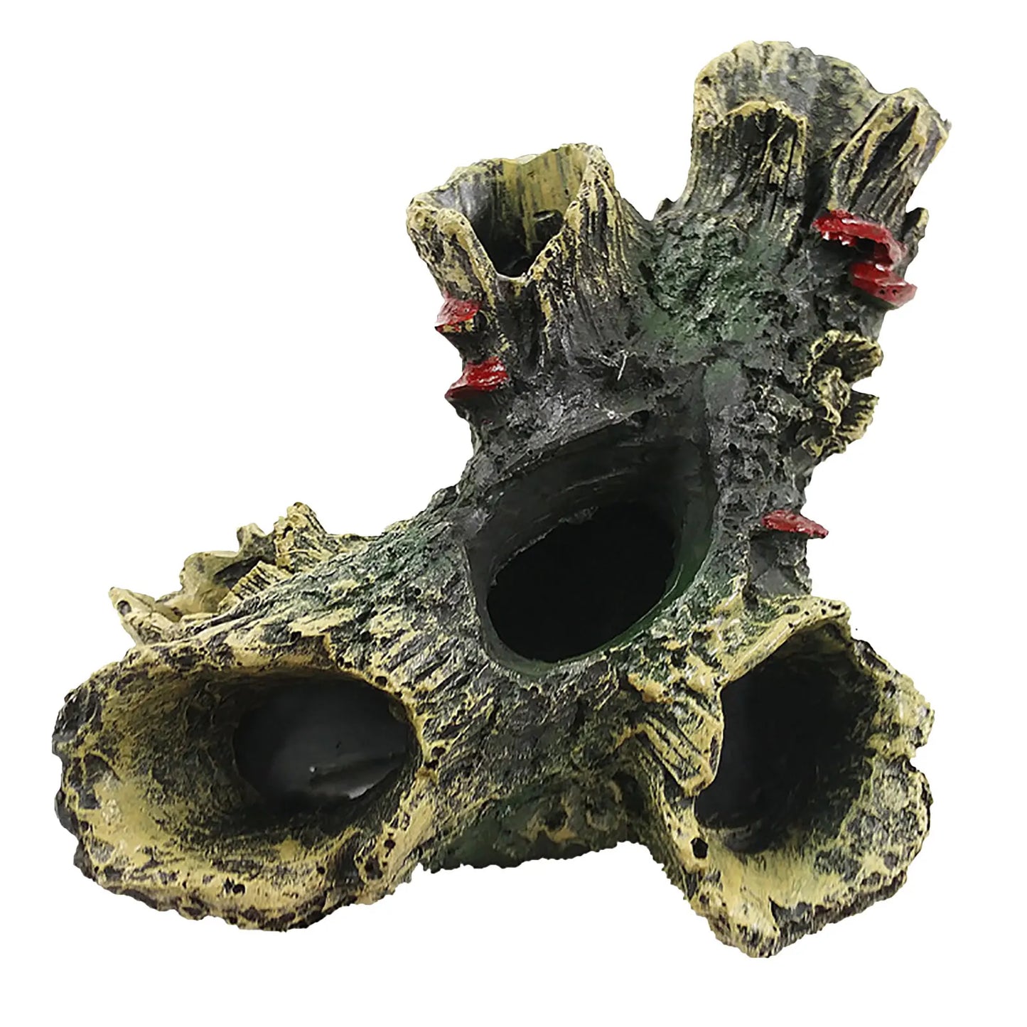 Aquarium Hollow Log Decor Multifunction