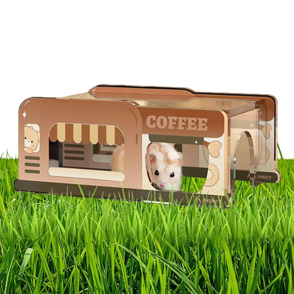 Pet House Play Activity Hamster Cage Hideout Toy
