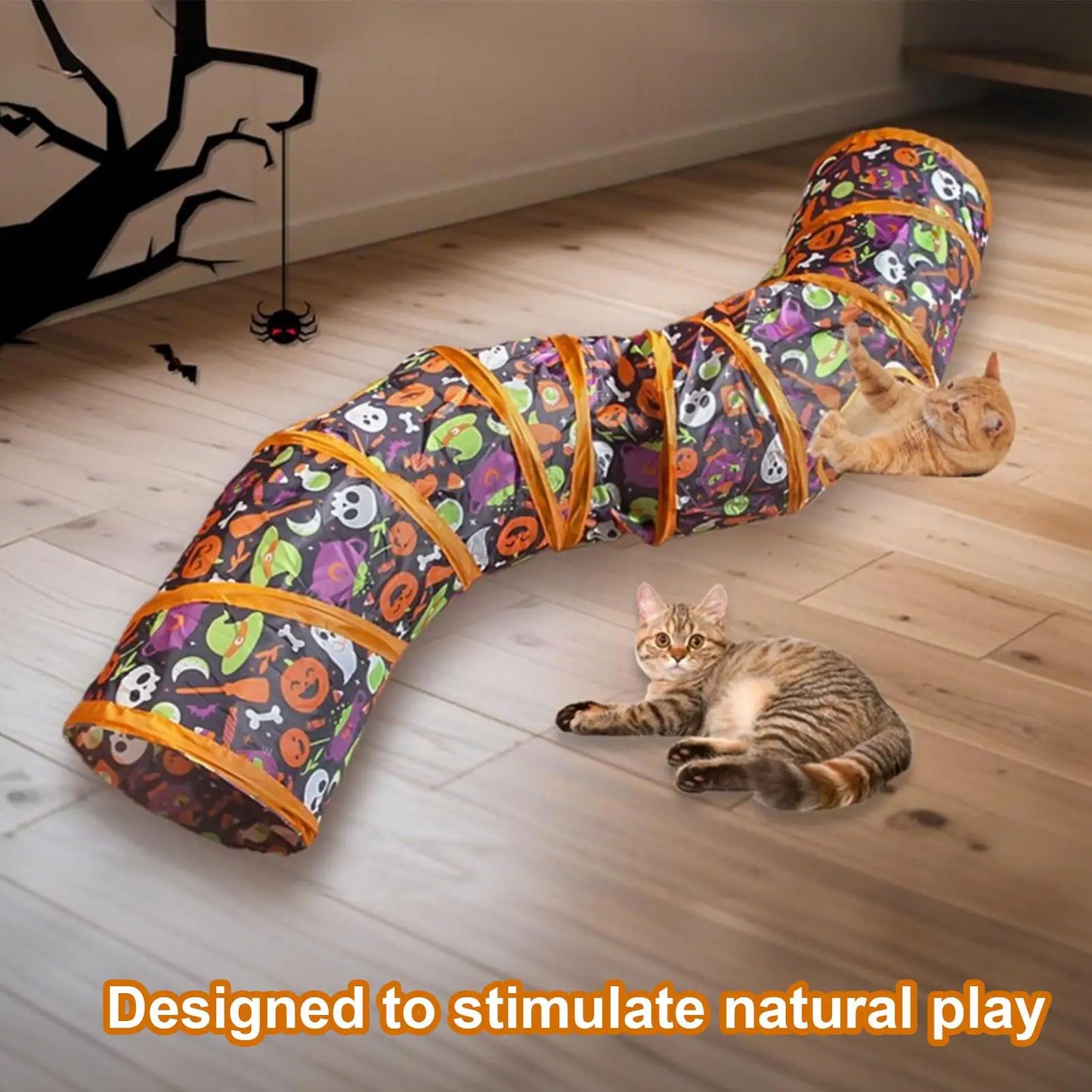 Gothic Pet Tunnel for Cats & Rabbits