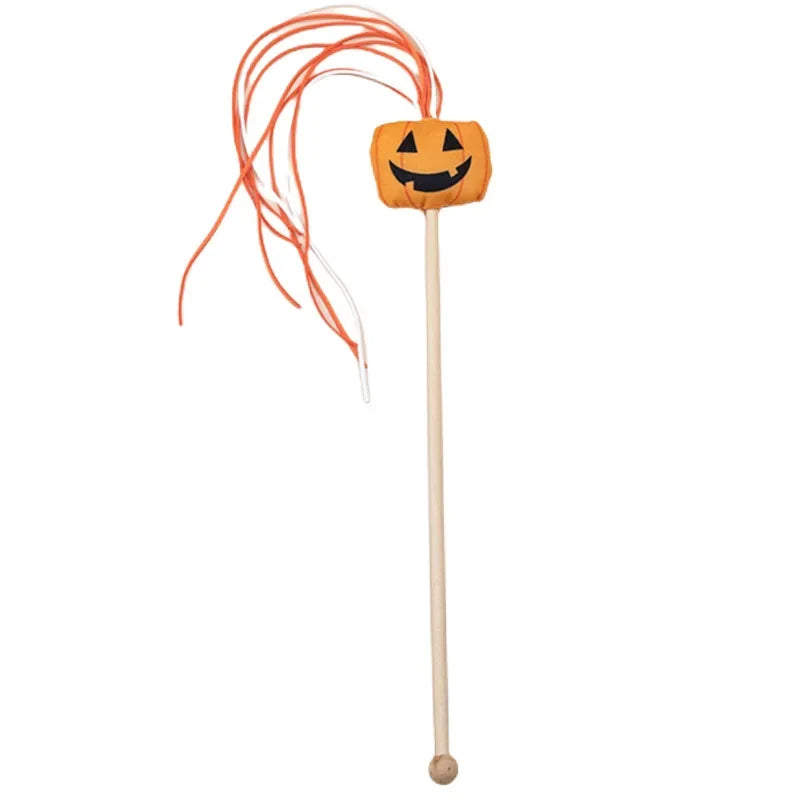 Halloween Cat Teaser Stick Toy