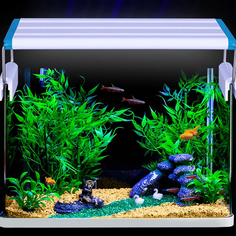 Super Slim Fish Tank Aquatic Plant Grow Lighting Waterproof