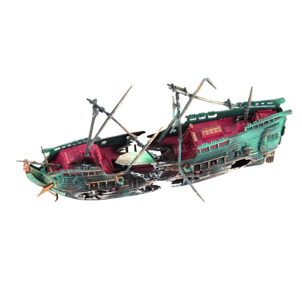Aquarium Hollow Log Decor Multifunction