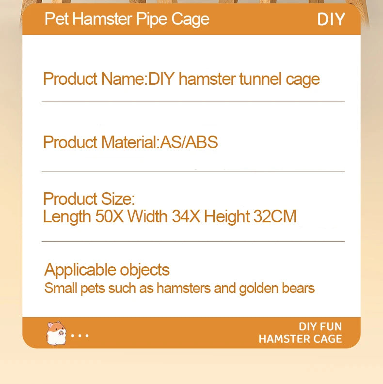 t Hamster Pipe Cage Hamster cage oversized luxury villa