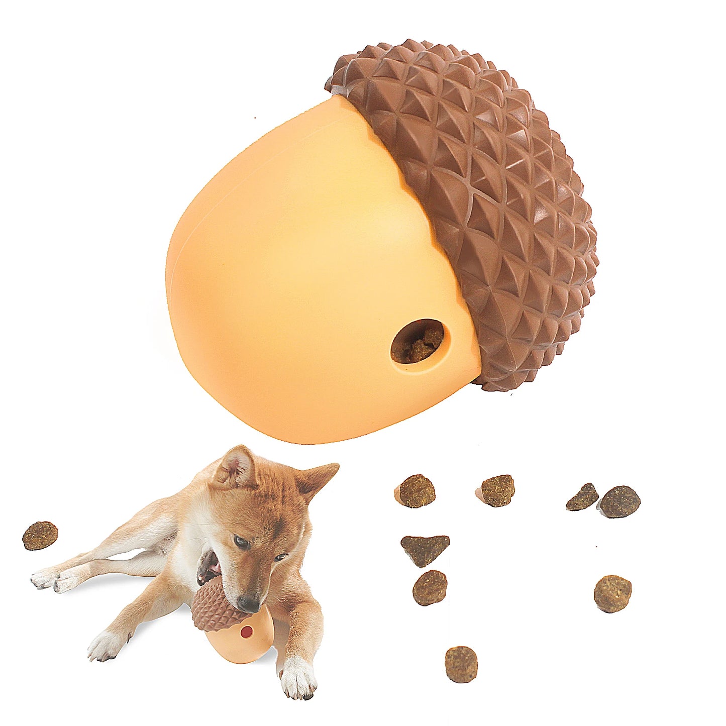New Dog Toys Leaking Food Ball Funny Interactive Pet Slow Feeder Bowl Puzzle Toy Pet Tooth Cleaning Chew Toys Pet Supplies
