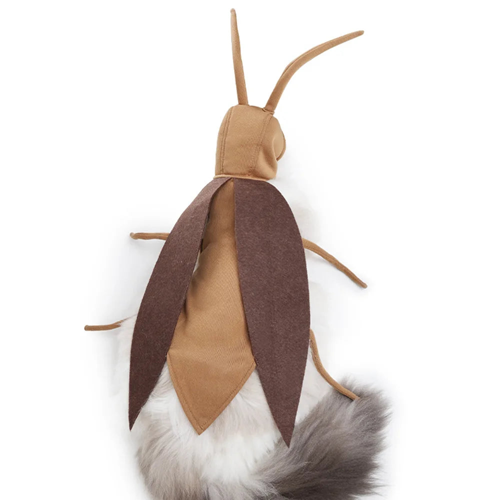 Funny Cockroach Outfit for Cats & Dogs