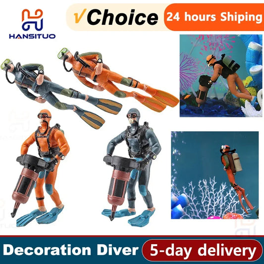 Diver Figure Diving Model Action Figure Miniature Sea Animal