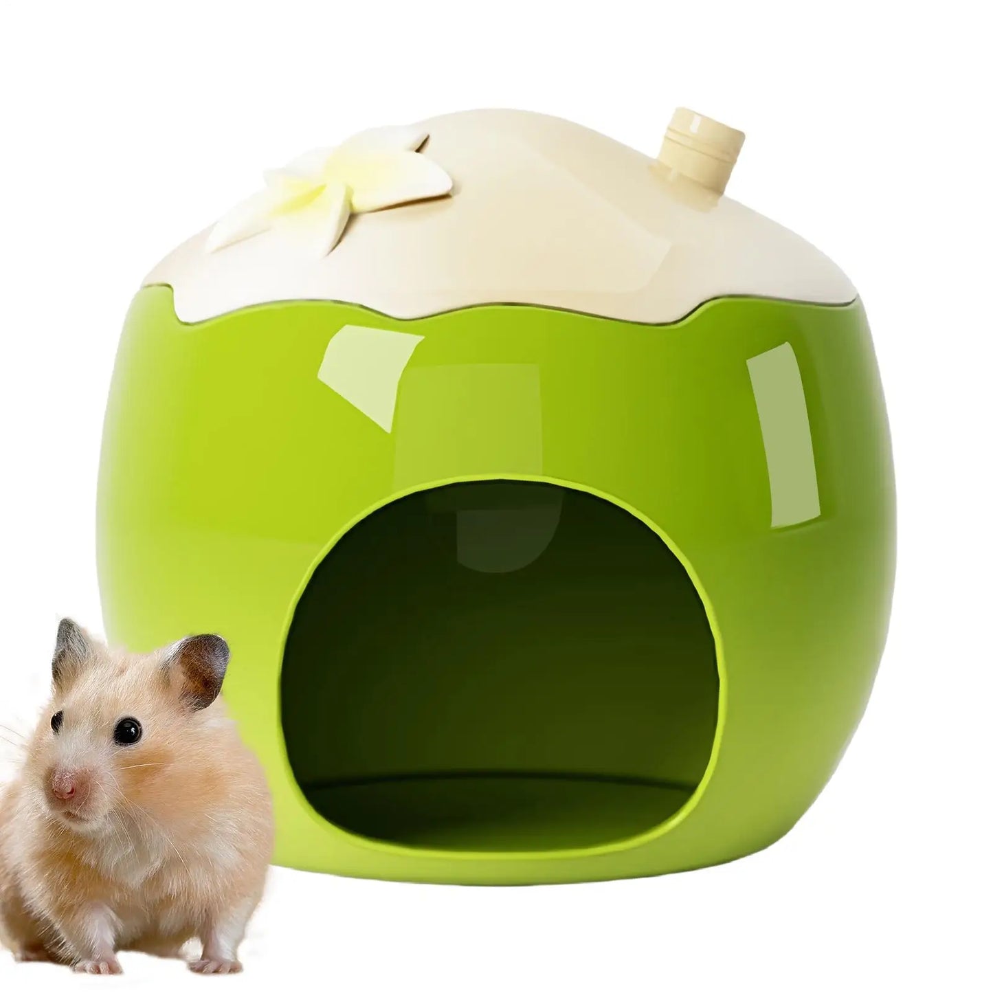 Cool Hamster House Ceramic Hamster Cooling Nest
