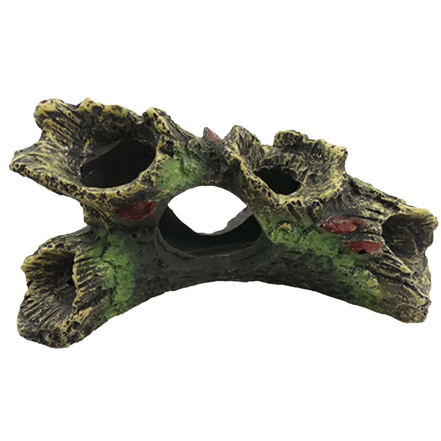 Aquarium Hollow Log Decor Multifunction