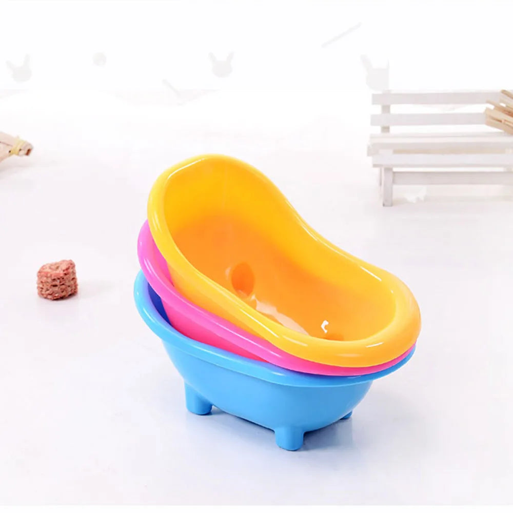 Pet Mouse Bathing Bathtub Plastic Bathtub Hamster