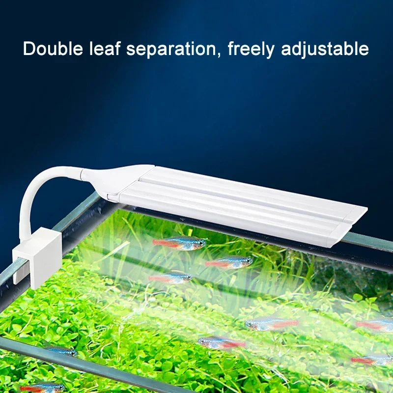Super Bright Clip Lamp LED Aquarium Light for Aquatic Plant Grow Fish Tank