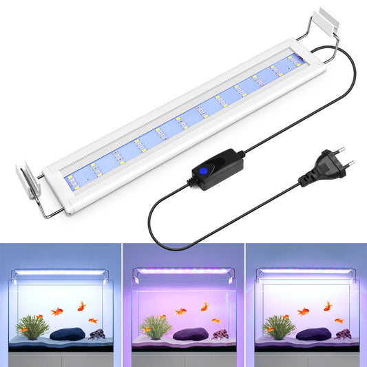 Light Aluminum Bar Full Spectrum Aquatic Plant Grow Lamp Decor