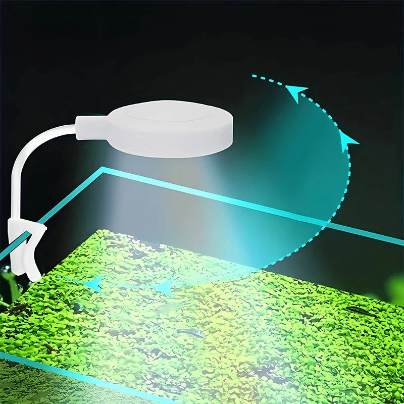 Aquarium Light With Adapter LED Clip On Fish Tank Light