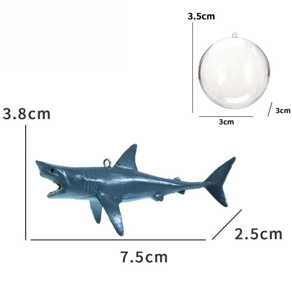 Creative Aquascape Shark Figurine Decor Fish Tank
