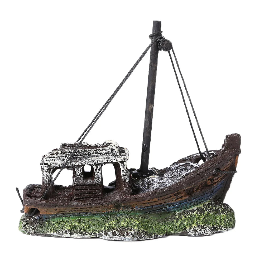 Aquarium Hollow Log Decor Multifunction