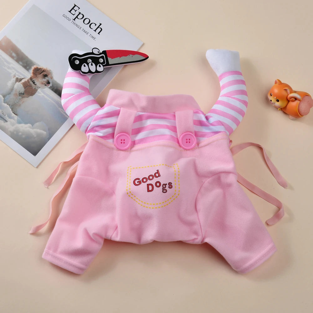 Scary Funny Pet Knife Costume