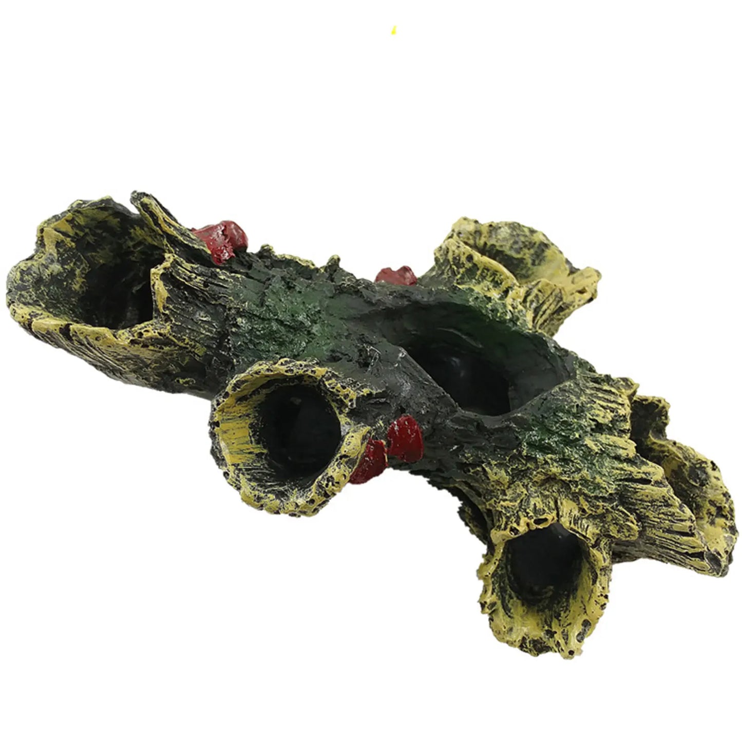 Aquarium Hollow Log Decor Multifunction