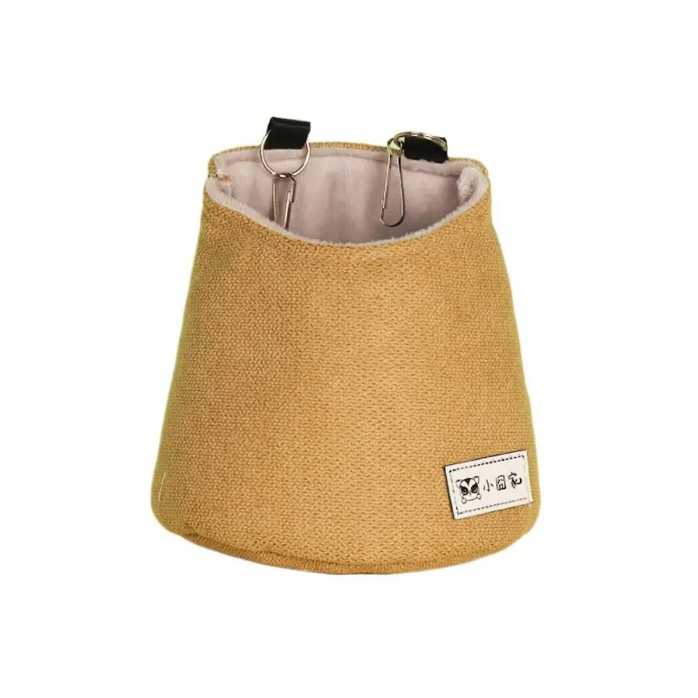 Opening Winter Sugar Glider Pouch Cloth/Plush Soft Squirrel Bed Cage with Hook Comfortable