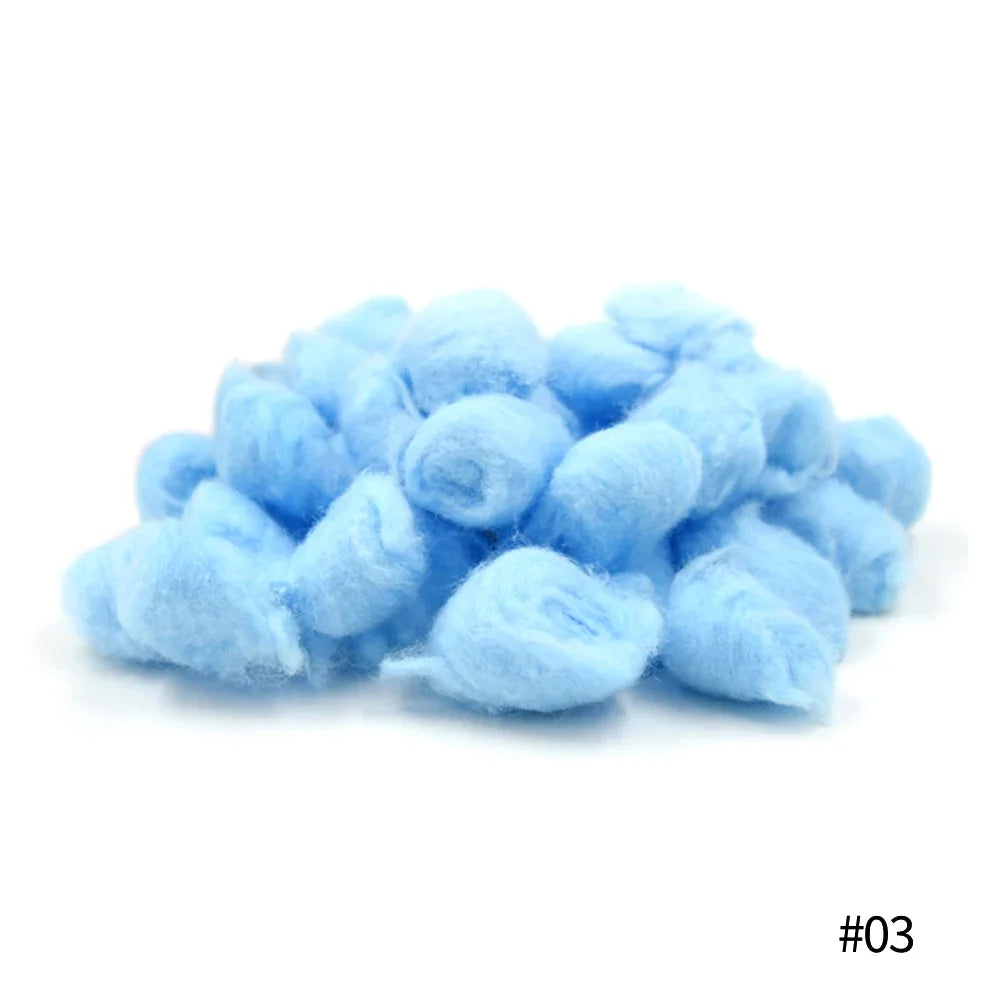 Colorful Winter Keep Warm Cotton Ball Cute Cage House Filler