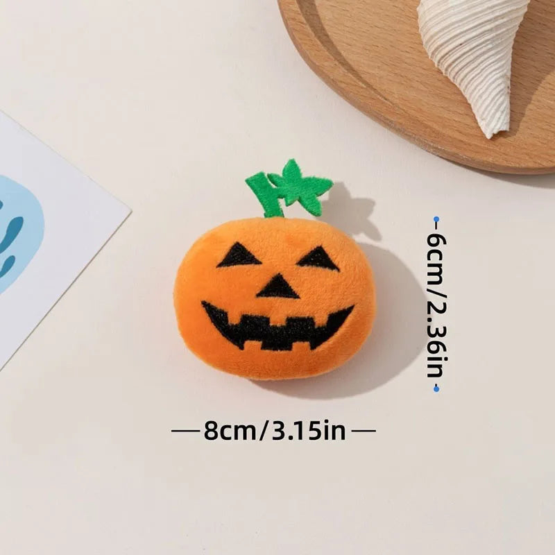Large Halloween Cat Toy Pumpkin Ghost