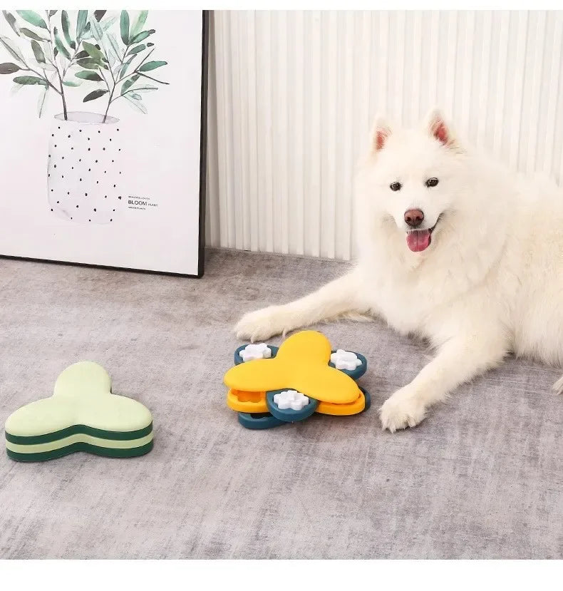 New Dog Puzzle Toys Slow Feeder Interactive Puppy Food Dispenser Slowly Eating Non Slip Bowl Cat Dogs Training Toys Pet Products