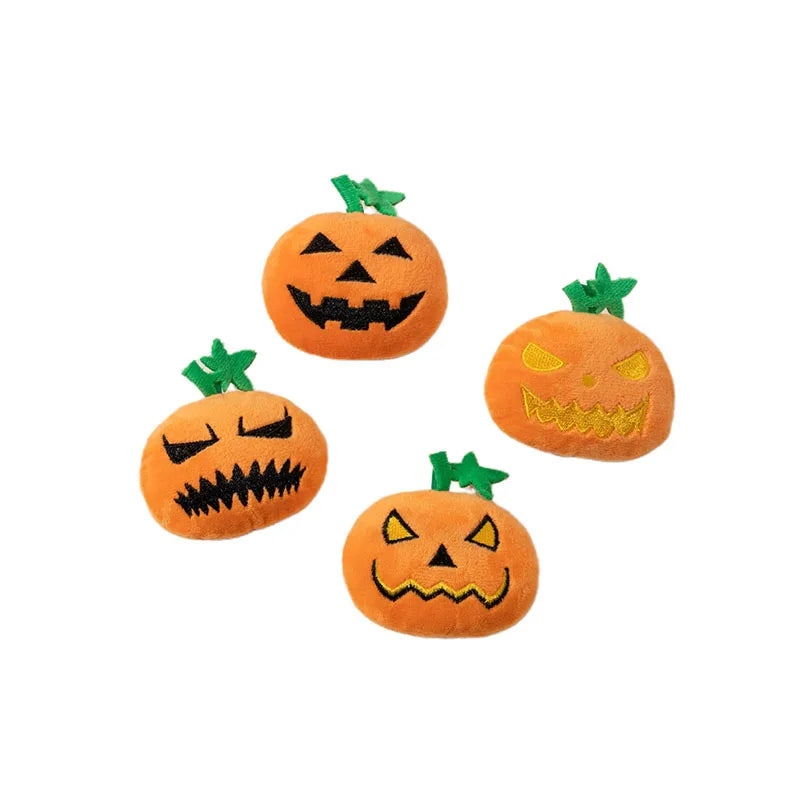 Large Halloween Cat Toy Pumpkin Ghost