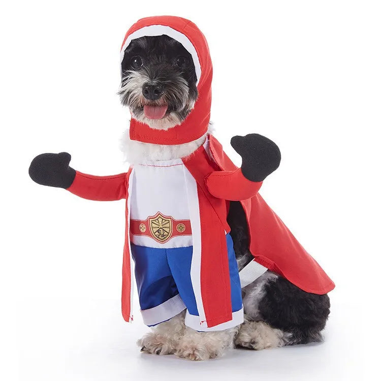 Pet Halloween Party Costume with Hat