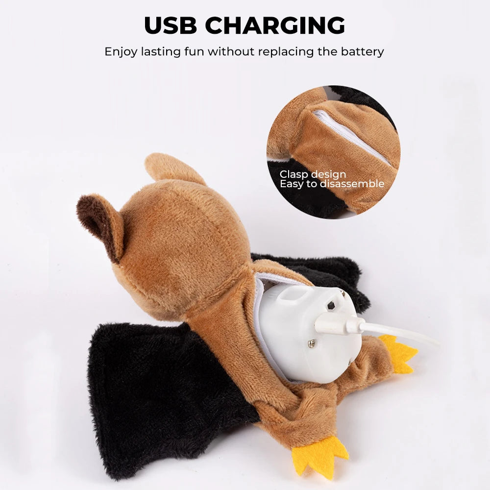 Pumpkin Ghost Bat Cat Toy Interactive