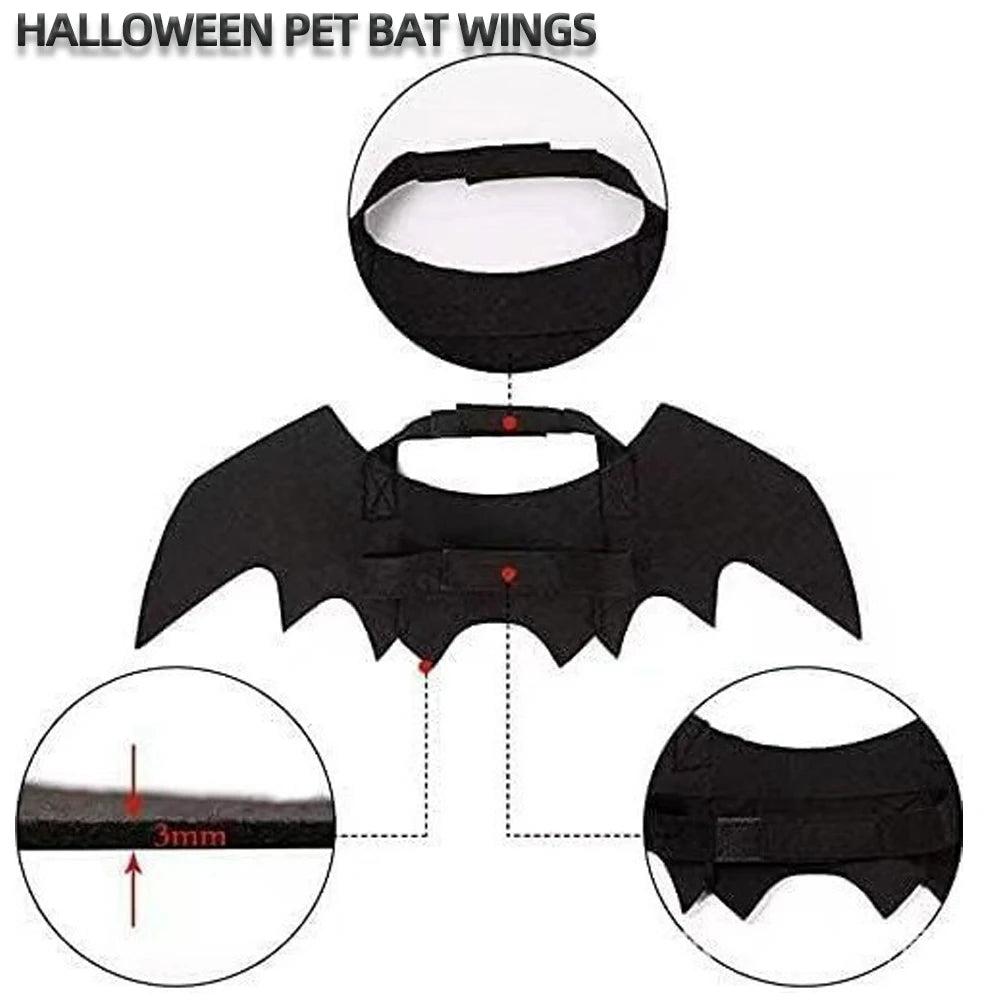 Pet Halloween Costume with Bells
