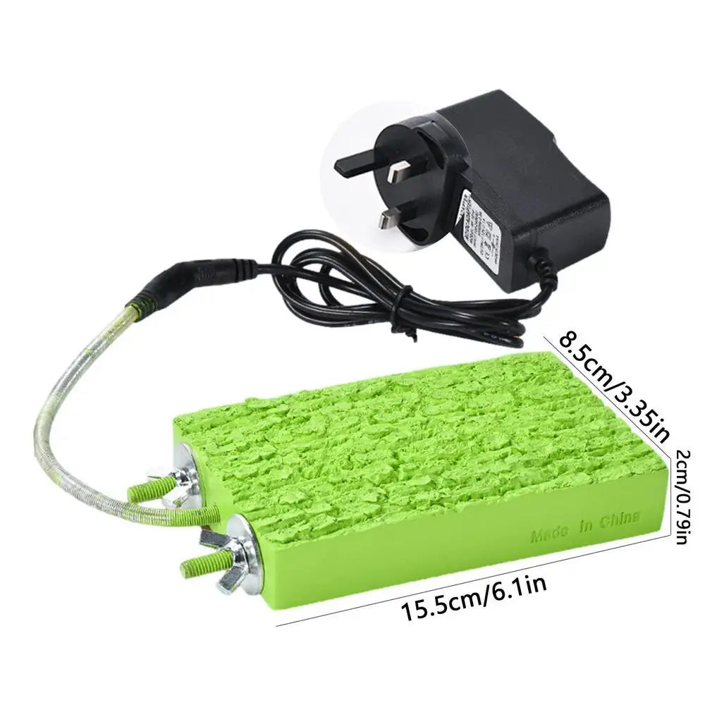 Bird Cage Heater Thermo Perch – Automatic Warmer Stand for Parrots & Small Birds