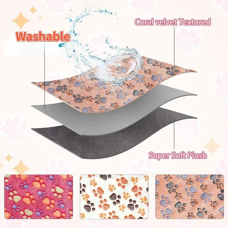 Soft Sleep Mat for Hamster Pet Pee Pad Puppy Kitten Blanket